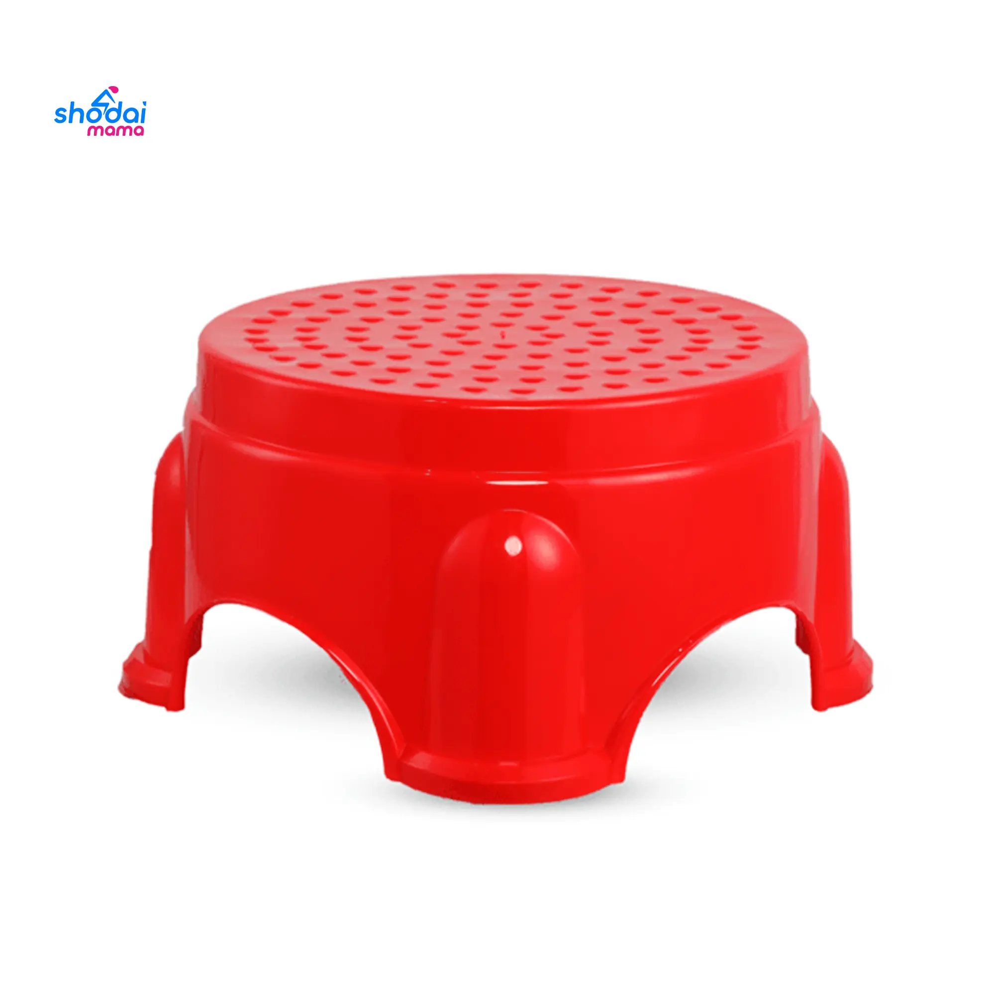 RFL Pacific Round Stool Medium - Red